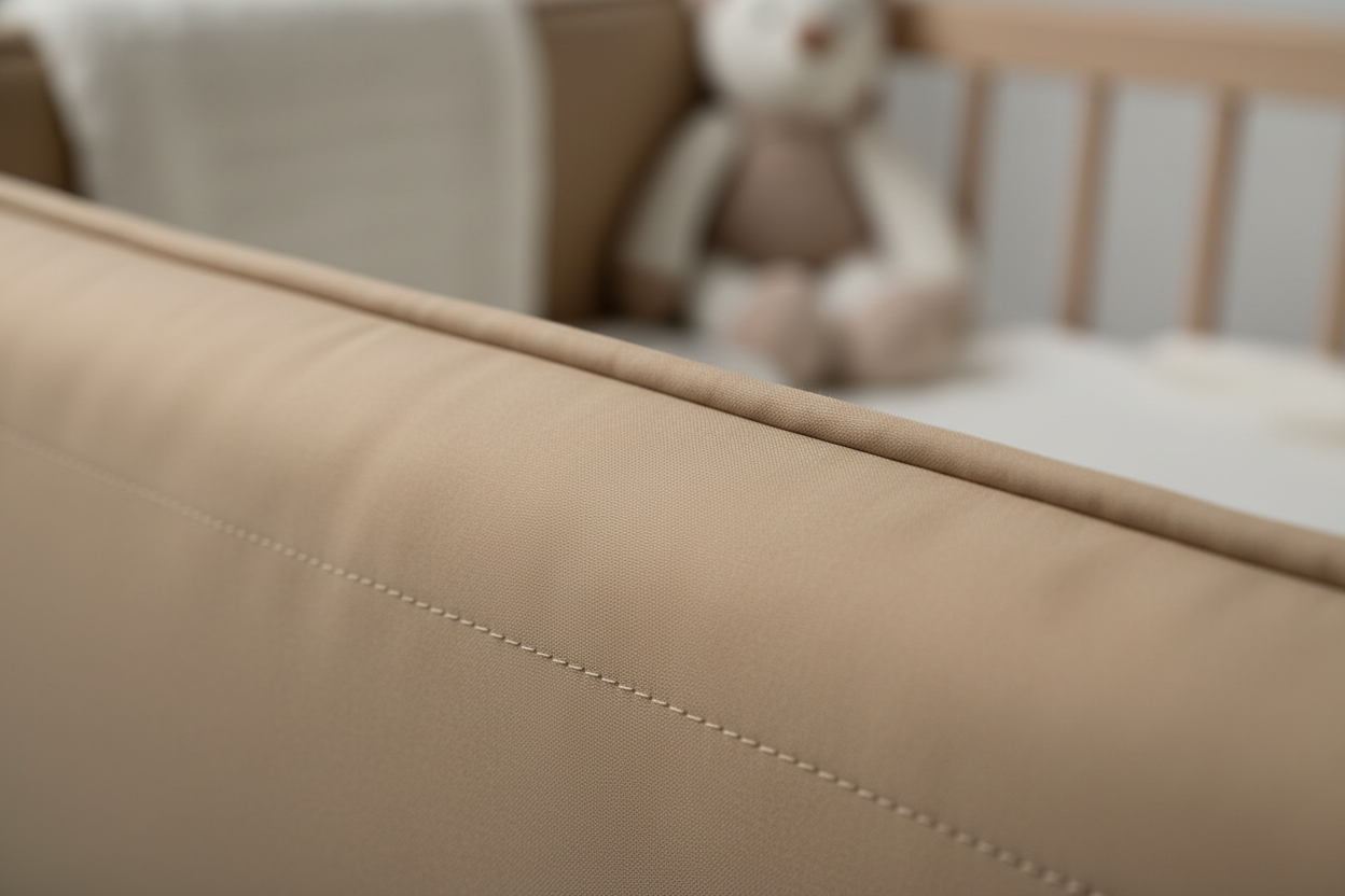 Gros plan texture polyester premium du pare-chocs élégant