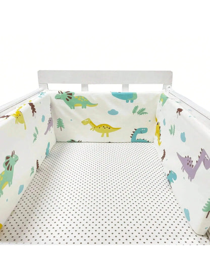 Pare-chocs de Lit Tressé en Coton pour Bébé - Sécurité et Confort