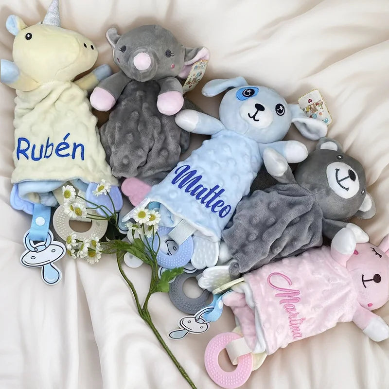 Couverture de Sécurité Personnalisée pour Enfants - Cadeau Idéal pour Nouveau-nés et Anniversaires