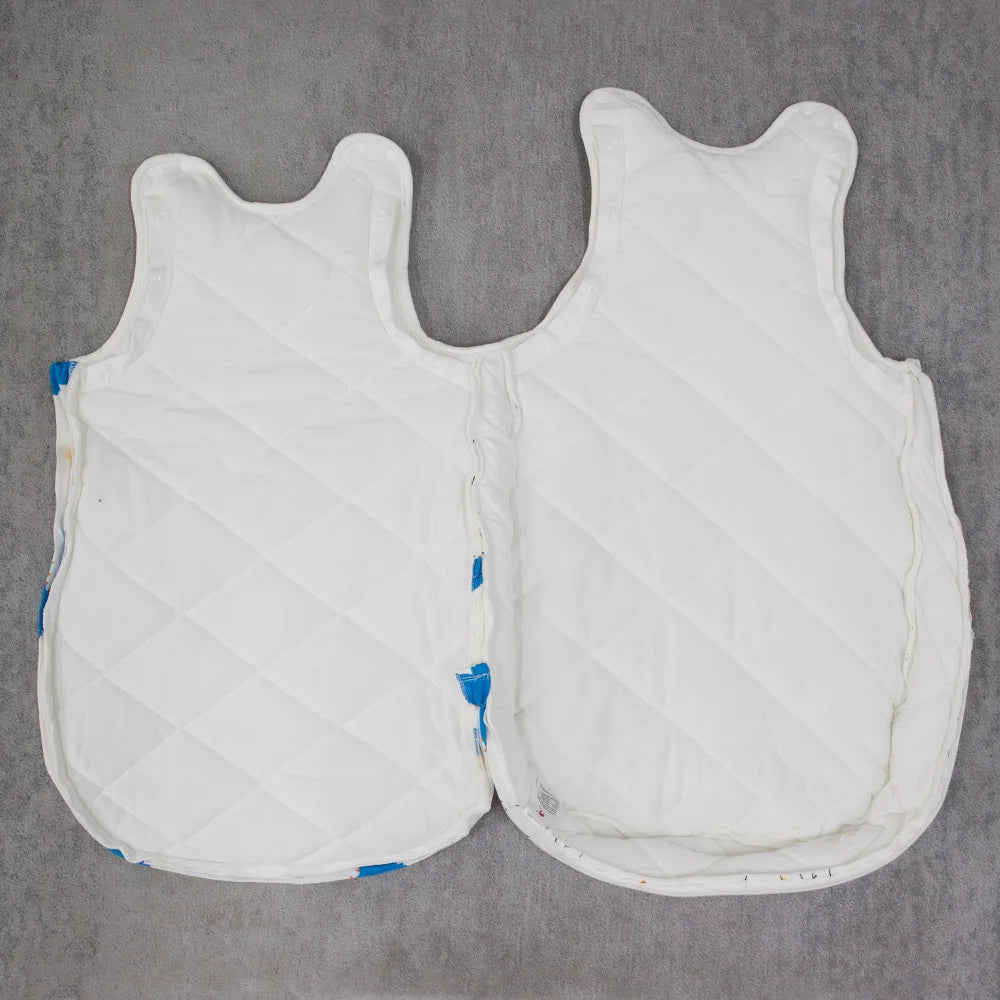 Sac de Nuit Bébé Hiver - Dinosaure Mignon avec Manches Amovibles