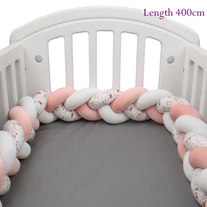 Pare-chocs de Berceau Tressé - Confort et Sécurité pour Bébé