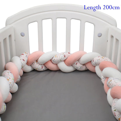 Pare-chocs de Berceau Tressé - Confort et Sécurité pour Bébé