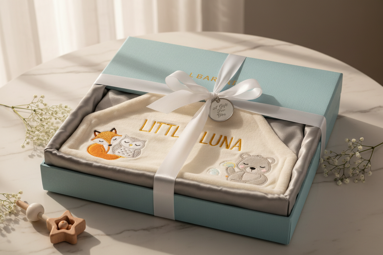 Couverture personnalisée en cadeau